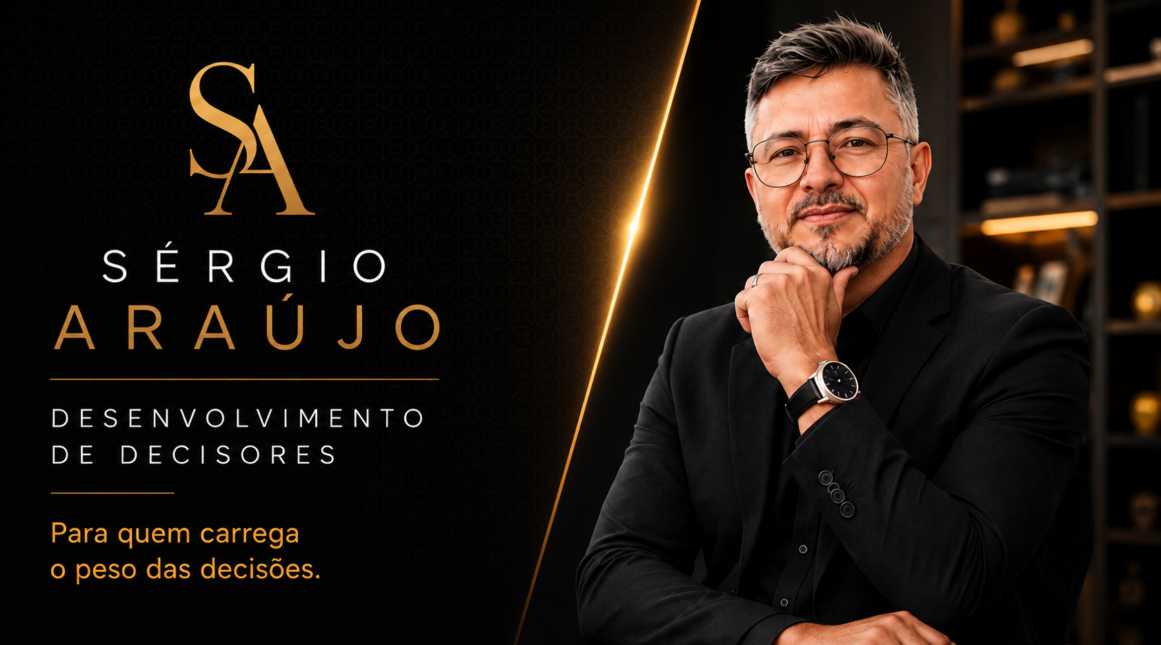 Sérgio Araújo — Desenvolvimento de decisores. Para quem carrega o peso das decisões.